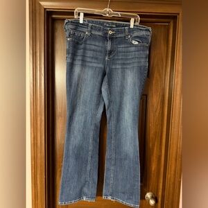 Maurices Dark Blue Boot Cut Jeans